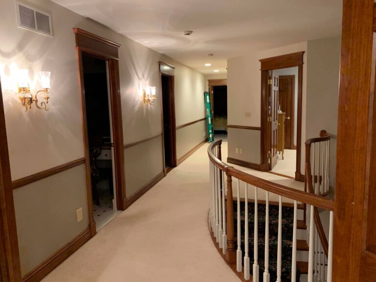 Hallway Painting Williamsville NY Interior Trim Work