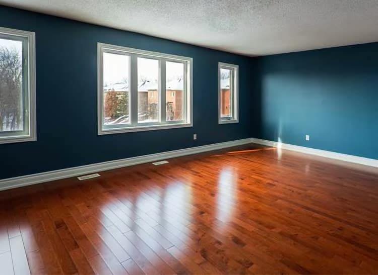 Interior Painting South Buffalo NY Blue Walls and Trim