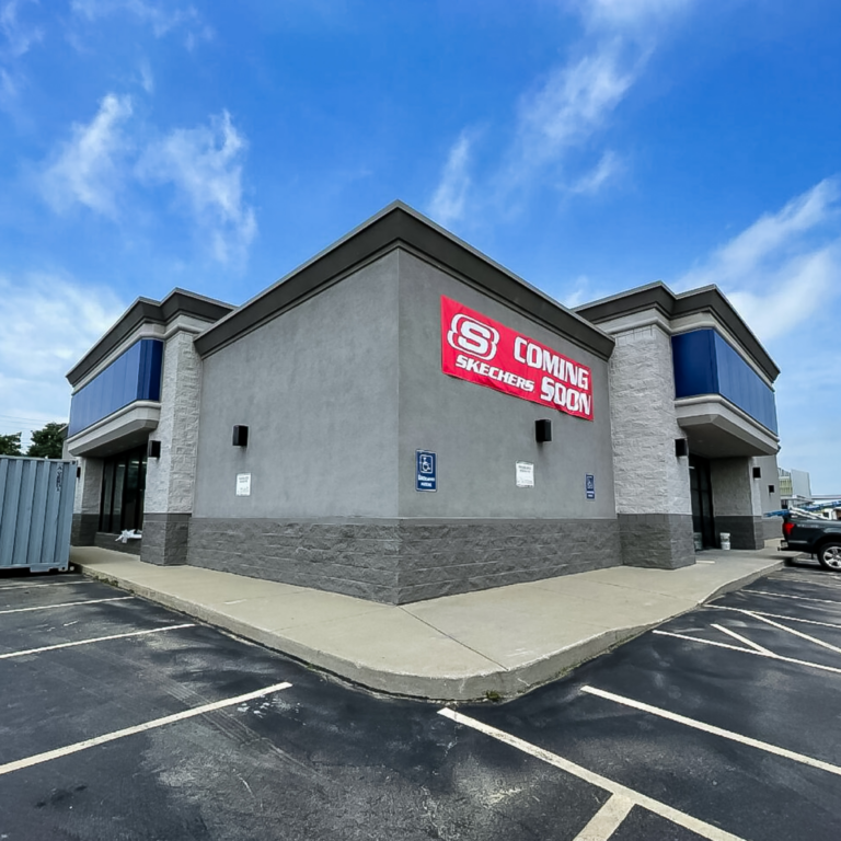Commercial Exterior Painting in Tonawanda NY | Retail Building Project
