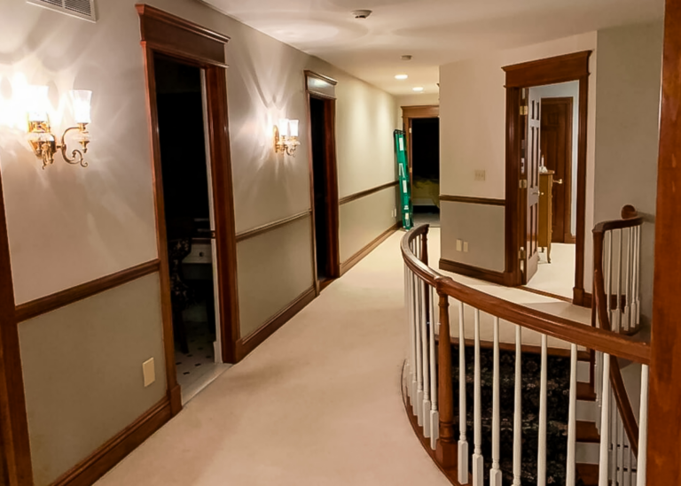 Hallway Painting Williamsville NY Interior Trim Work